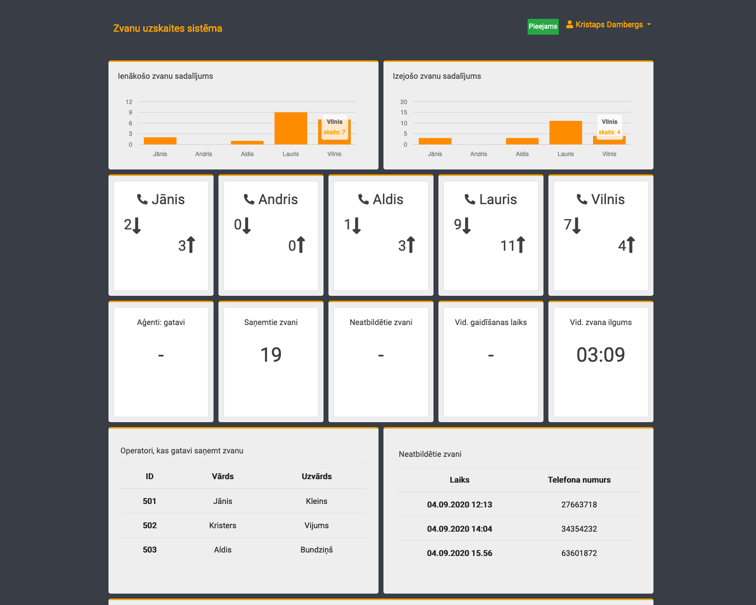 Main page